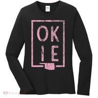 Pink State of Oklahoma Okie Women's Long Sleeve Shirt thumb 0