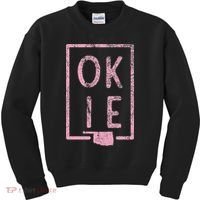 Pink State of Oklahoma Okie Kids Sweatshirt thumb 0