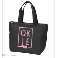 Pink State of Oklahoma Okie Tote Bag thumb 3