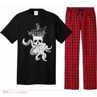 Pirate Ship Octopus Buccaneer Crossed Bones Freebooter Skull Gift Pajama Set thumb 0
