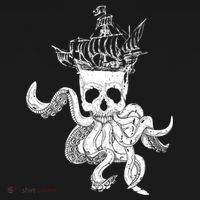 Pirate Ship Octopus Buccaneer Crossed Bones Freebooter Skull Gift Pajama Set thumb 2