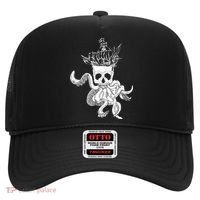 Pirate Ship Octopus Buccaneer Crossed Bones Freebooter Skull Gift Hat thumb 0