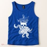 Pirate Ship Octopus Buccaneer Crossed Bones Freebooter Skull Gift Tank Top thumb 2