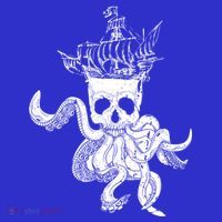 Pirate Ship Octopus Buccaneer Crossed Bones Freebooter Skull Gift Tank Top thumb 6