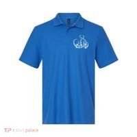 Pirate Ship Octopus Buccaneer Freebooter Crossed Bones Skull Gift Polo thumb 0