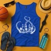 Pirate Ship Octopus Buccaneer Freebooter Crossed Bones Skull Gift Tank Top thumb 4