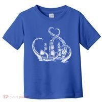 Pirate Ship Octopus Buccaneer Freebooter Crossed Bones Skull Gift Toddler T-Shirt thumb 0