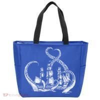 Pirate Ship Octopus Buccaneer Freebooter Crossed Bones Skull Gift Tote Bag thumb 0