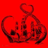 Pirate Ship Octopus Buccaneer Freebooter Crossed Bones Skull Gift Santa Hat thumb 1