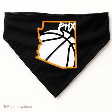 Phoenix State Of Arizona White Sunset Vintage Design USA-Made Doggie Bandana