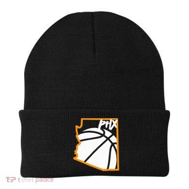 Phoenix State Of Arizona White Sunset Vintage Design Beanie