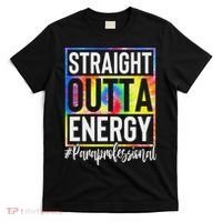 Paraprofessional Straight Outta Energy Teacher Life Gifts T-Shirt thumb 0