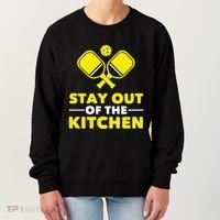 Pickleball Stay Out Of The Kitchen Women's Sweatshirt thumb 0