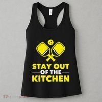 Pickleball Stay Out Of The Kitchen Women's Tank Top thumb 3