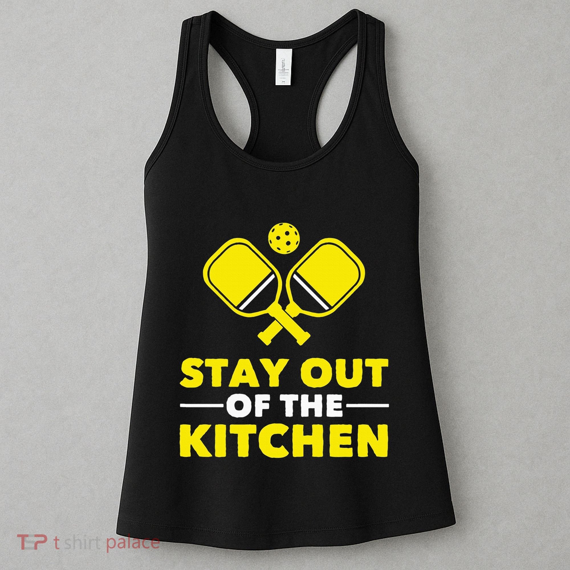 Pickleball Stay Out Of The Kitchen Women's Tank Top
