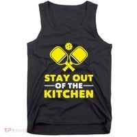 Pickleball Stay Out Of The Kitchen Tank Top thumb 0