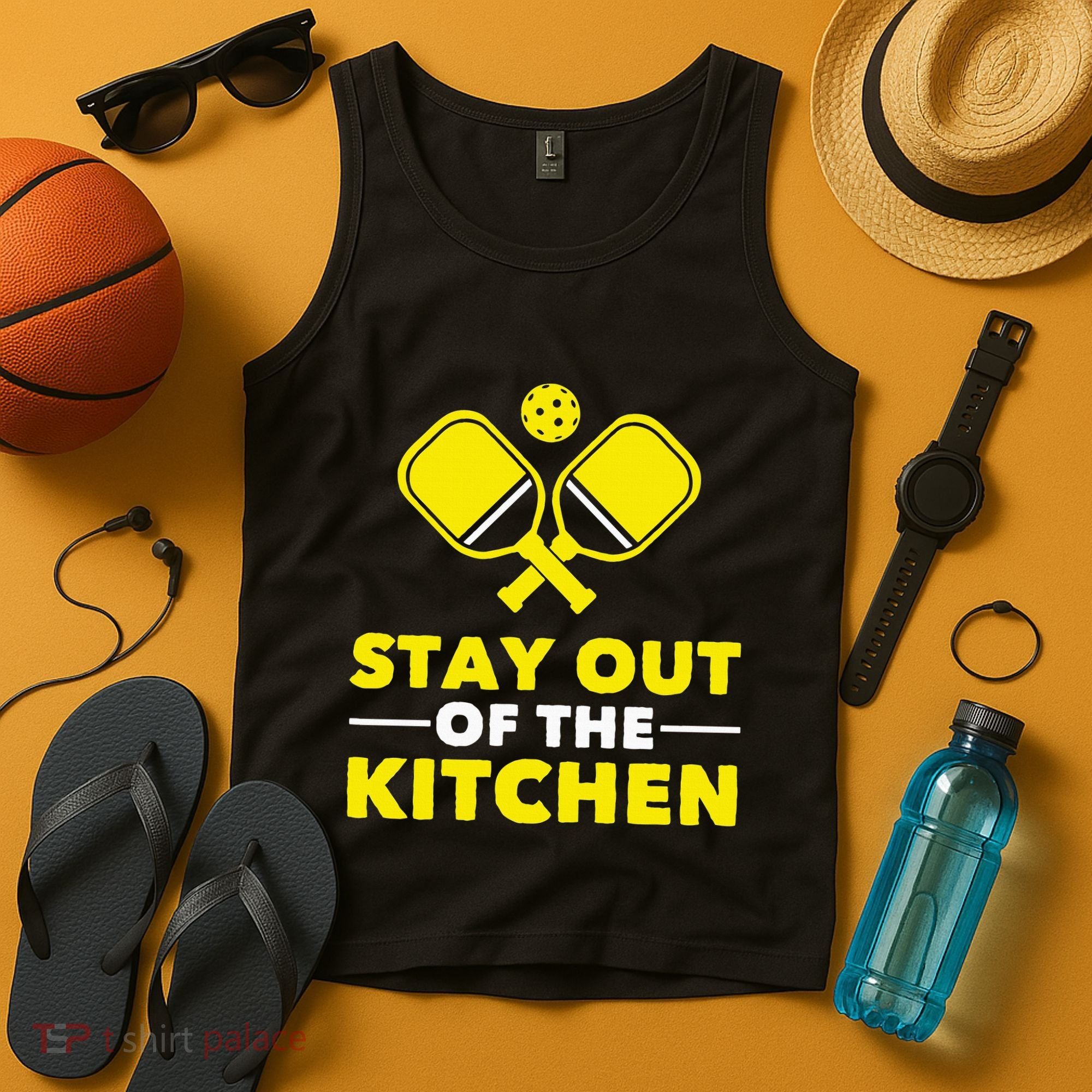 Pickleball Stay Out Of The Kitchen Tank Top