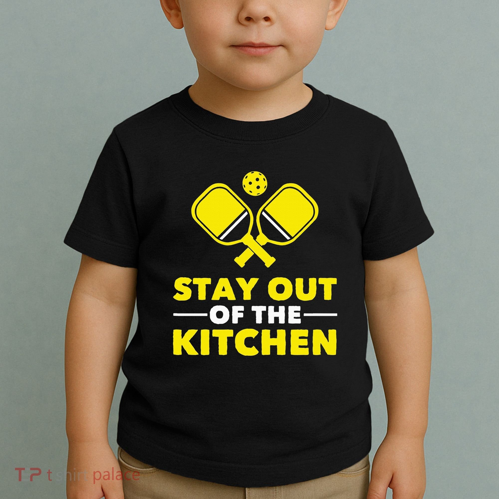 Pickleball Stay Out Of The Kitchen Toddler T-Shirt
