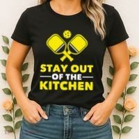 Pickleball Stay Out Of The Kitchen Women's T-Shirt thumb 2