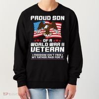 Proud Son Of Wwii Veteran Special Gift Women's Sweatshirt thumb 0