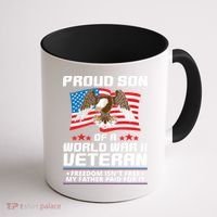 Proud Son Of Wwii Veteran Special Gift Coffee Mug thumb 1
