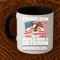 Proud Son Of Wwii Veteran Special Gift Coffee Mug thumb 2