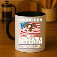 Proud Son Of Wwii Veteran Special Gift Coffee Mug thumb 4