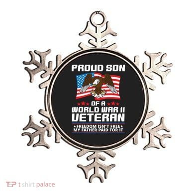 Proud Son Of Wwii Veteran Special Gift Ornament