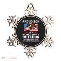 Proud Son Of Wwii Veteran Special Gift Ornament thumb 0