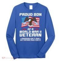 Proud Son Of Wwii Veteran Special Gift Long Sleeve Shirt thumb 0
