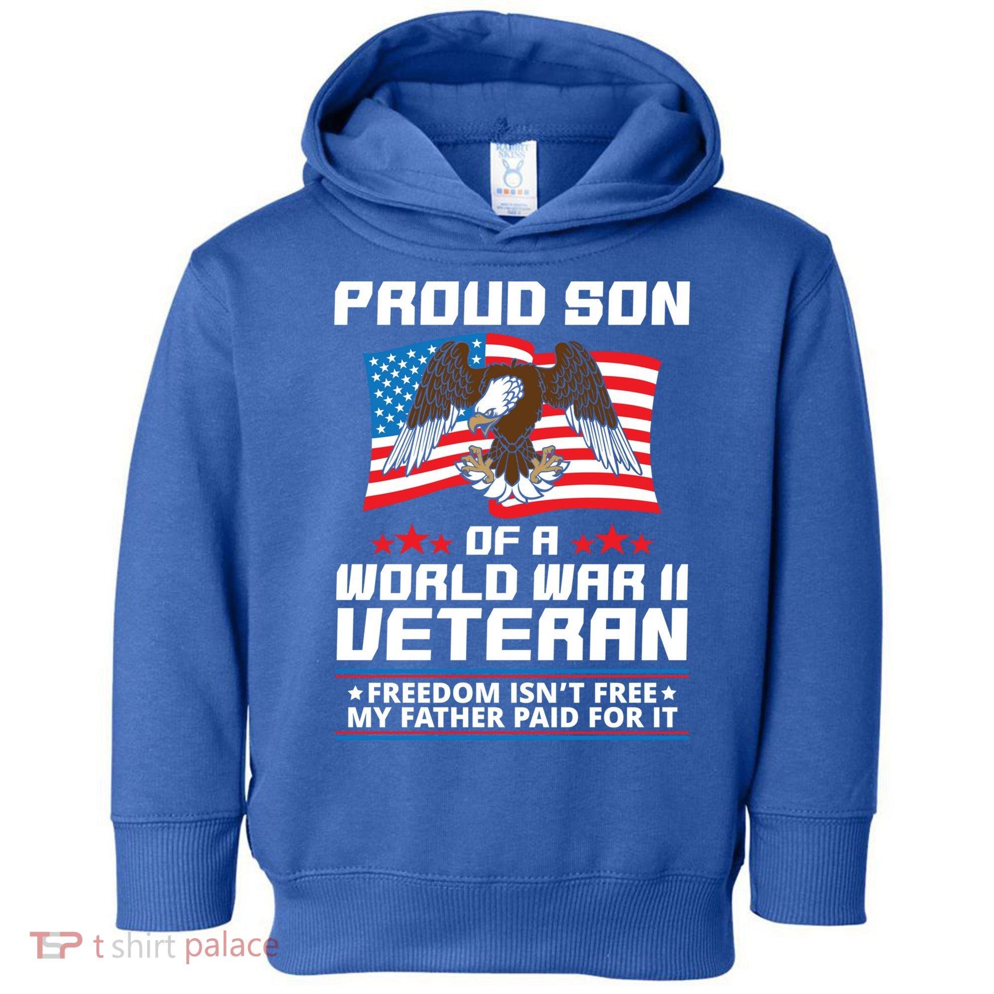 Proud Son Of Wwii Veteran Special Gift Toddler Hoodie