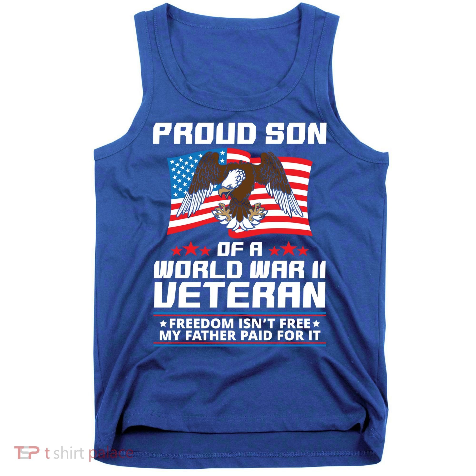 Proud Son Of Wwii Veteran Special Gift Tank Top