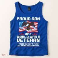 Proud Son Of Wwii Veteran Special Gift Tank Top thumb 2