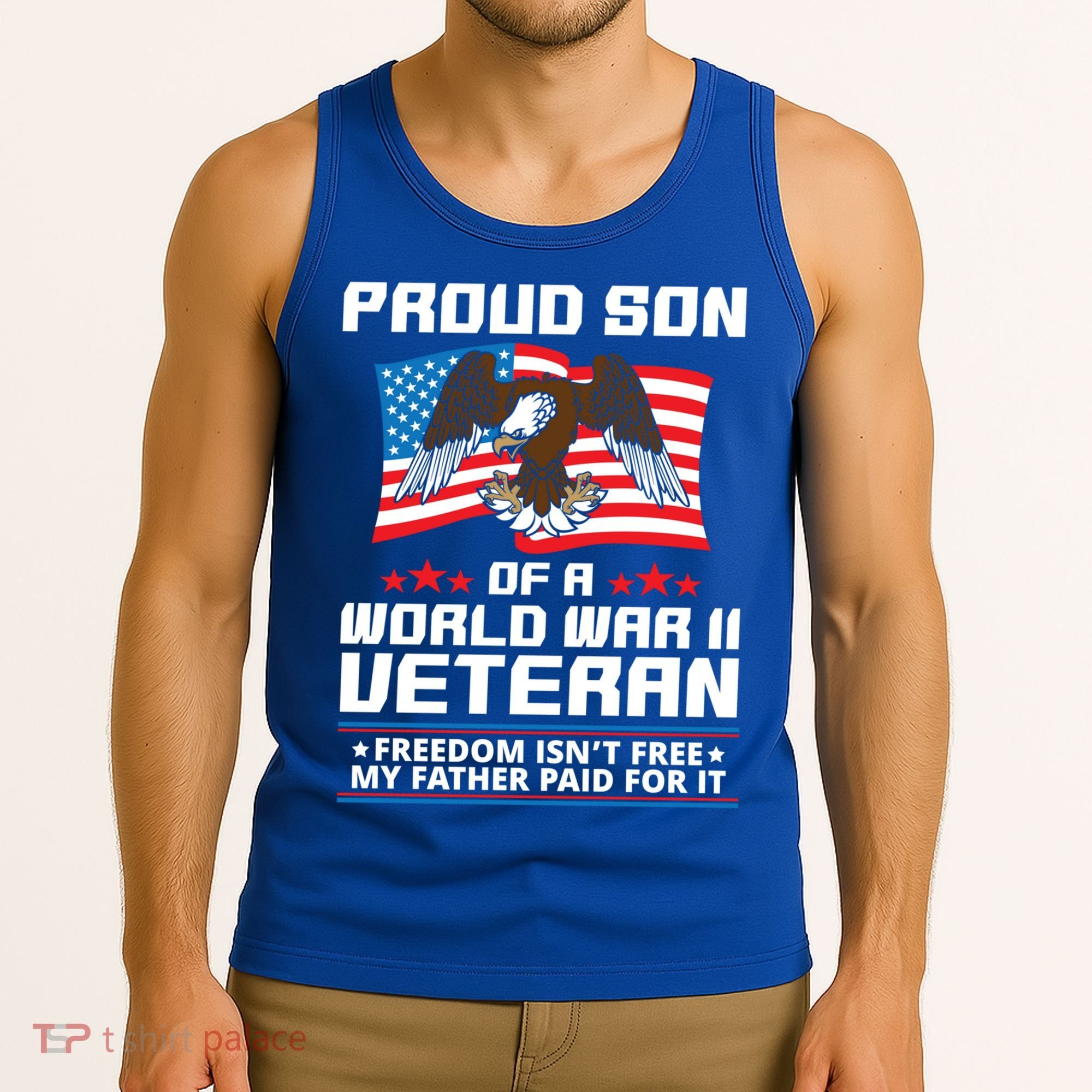 Proud Son Of Wwii Veteran Special Gift Tank Top