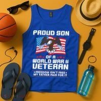 Proud Son Of Wwii Veteran Special Gift Tank Top thumb 4