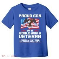 Proud Son Of Wwii Veteran Special Gift Toddler T-Shirt thumb 0