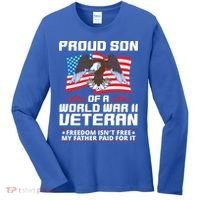 Proud Son Of Wwii Veteran Special Gift Women's Long Sleeve Shirt thumb 0