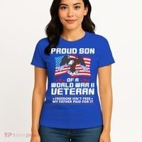 Proud Son Of Wwii Veteran Special Gift Women's T-Shirt thumb 4