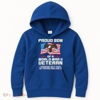 Proud Son Of Wwii Veteran Special Gift Kids Hoodie thumb 0