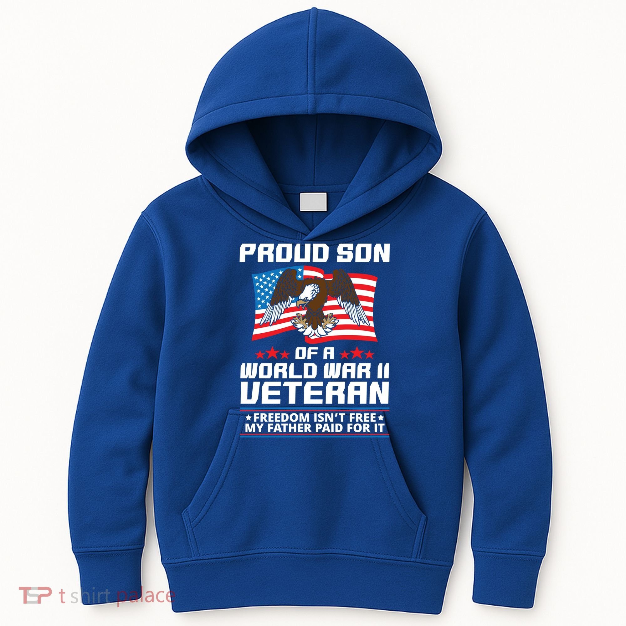 Proud Son Of Wwii Veteran Special Gift Kids Hoodie
