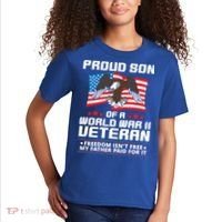 Proud Son Of Wwii Veteran Special Gift Kids T-Shirt thumb 2