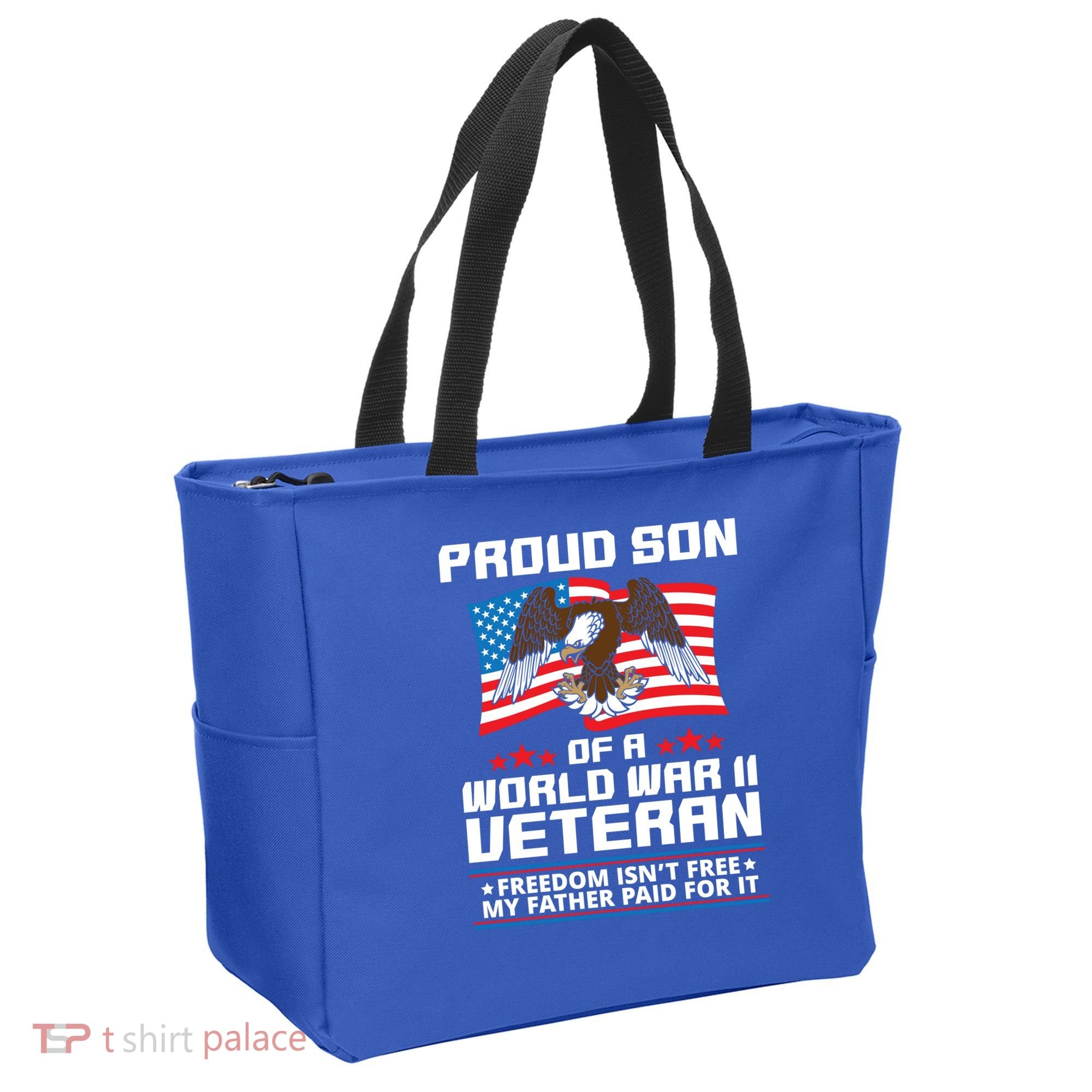 Proud Son Of Wwii Veteran Special Gift Tote Bag