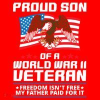Proud Son Of Wwii Veteran Special Gift Santa Hat thumb 1