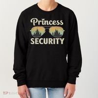Princess Security Protection Retro Castle Matching Family Women's Sweatshirt thumb 0