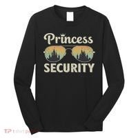 Princess Security Protection Retro Castle Matching Family Long Sleeve Shirt thumb 0