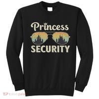 Princess Security Protection Retro Castle Matching Family Sweatshirt thumb 0