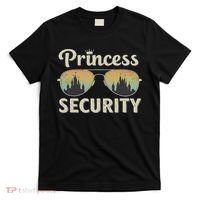 Princess Security Protection Retro Castle Matching Family T-Shirt thumb 0