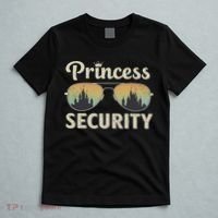 Princess Security Protection Retro Castle Matching Family T-Shirt thumb 5