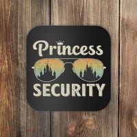 Princess Security Protection Retro Castle Matching Family Coaster thumb 0