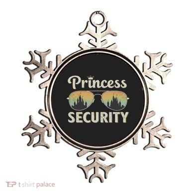 Princess Security Protection Retro Castle Matching Family Ornament